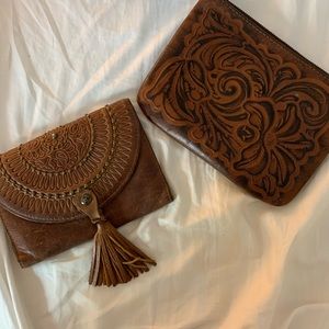 Patricia Nash Wallet and Clutch